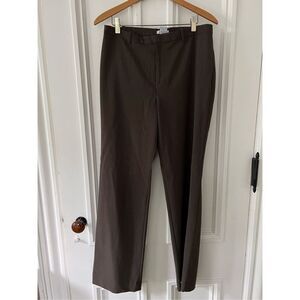 Gap brown pin striped dress pants 10